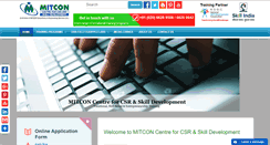 Desktop Screenshot of mitcontraining.com